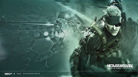 metal gear solid 1 box art wallpaper|metal gear solid animated wallpaper.